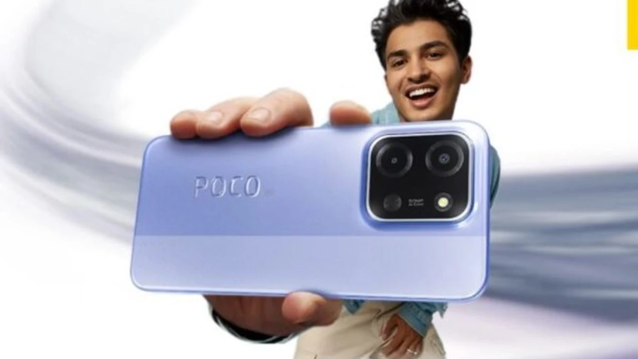 بطارية قوية وشاشة كبيرة.. هاتف بوكو C85 5G يطلق بسعر 1500 ريال